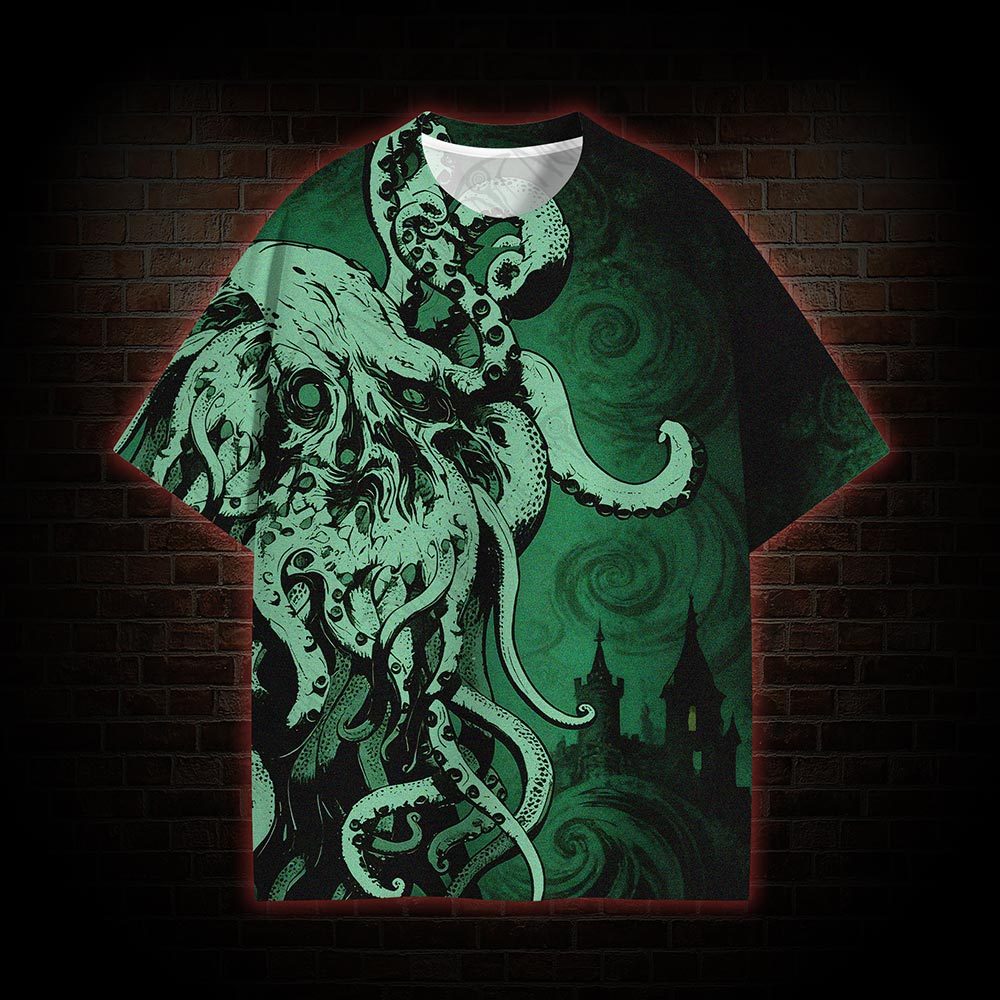 Cthulhu Horror All Over Print T-shirt