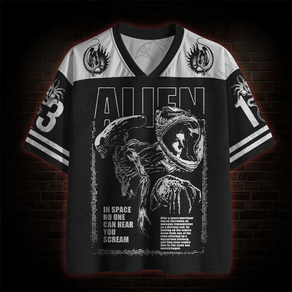 No One Can Hear You Scream Mesh Jersey