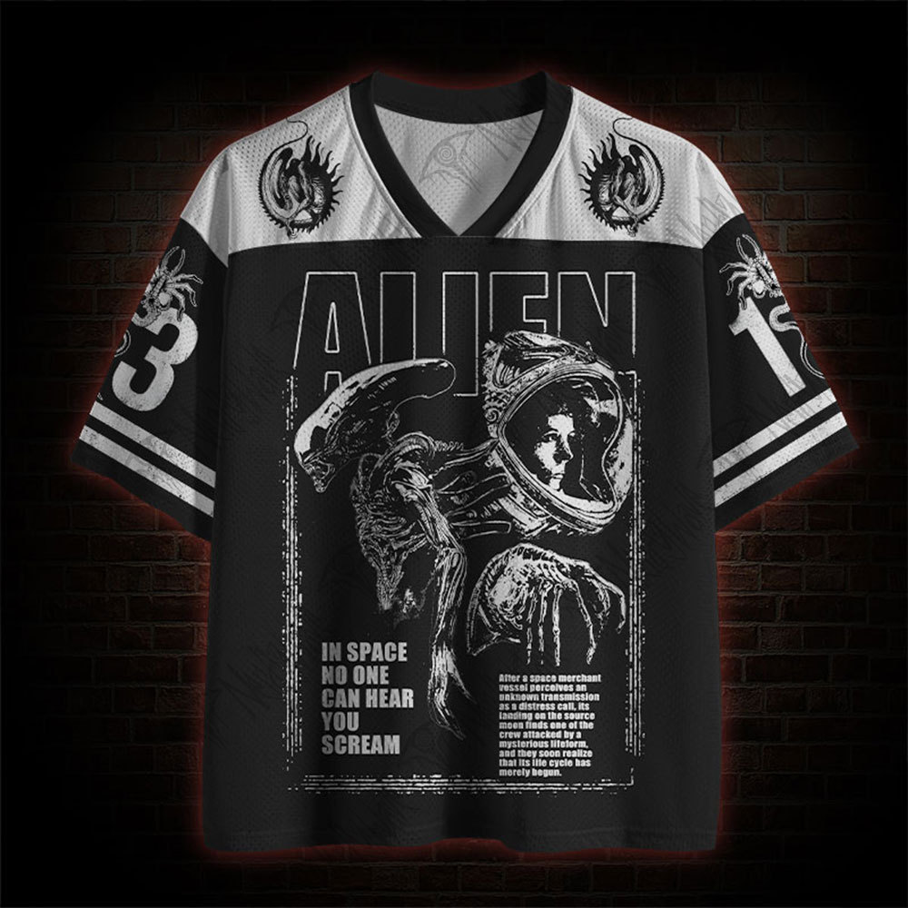 No One Can Hear You Scream Mesh Jersey