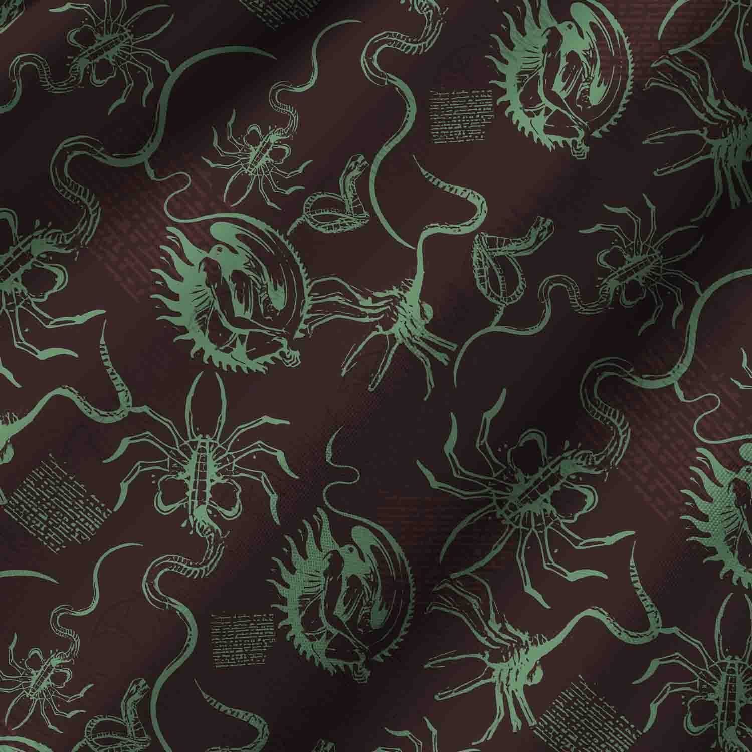 Alien Delivery Guy Lightweight Hawaiian Shirt