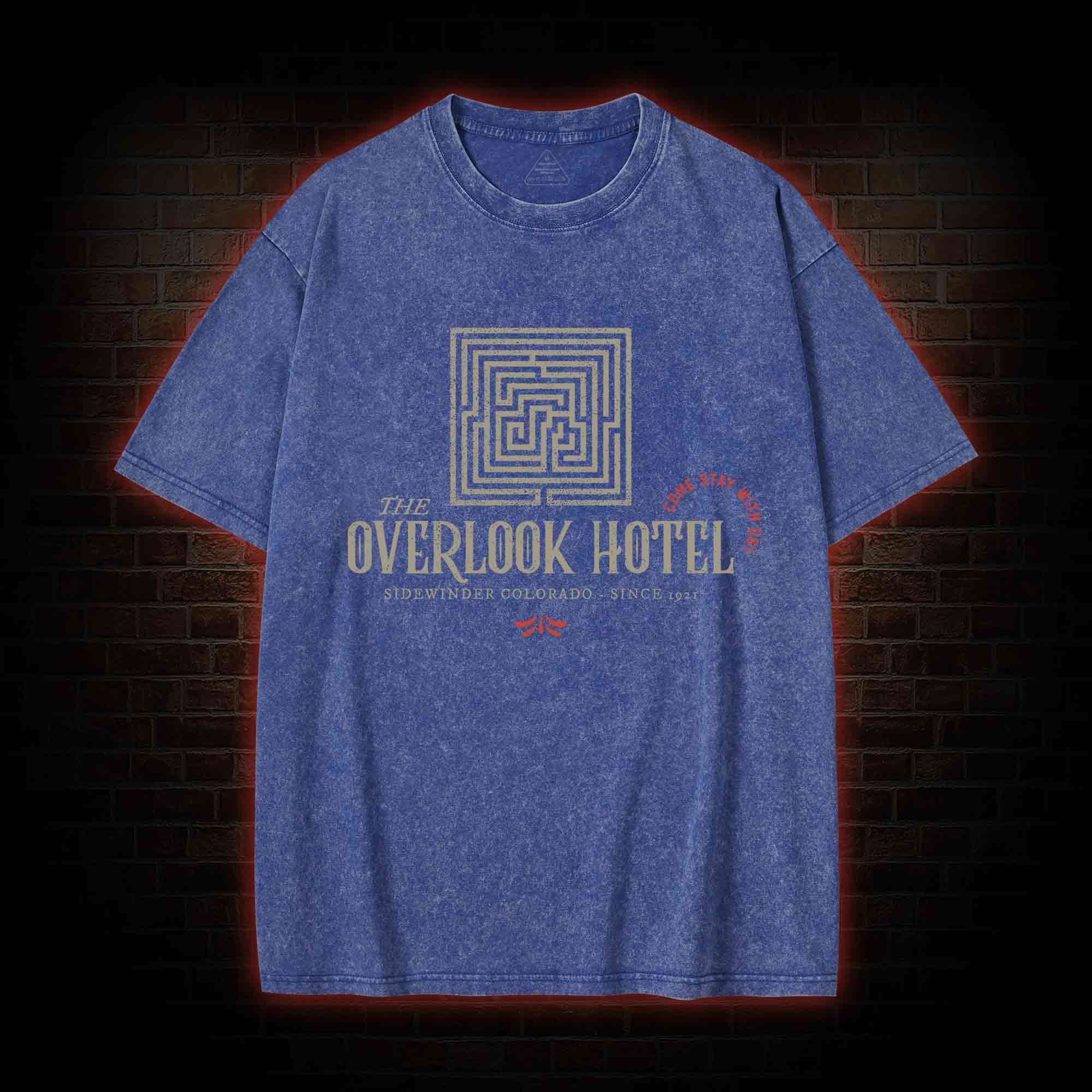 Overlook Hotel Washed T-shirt