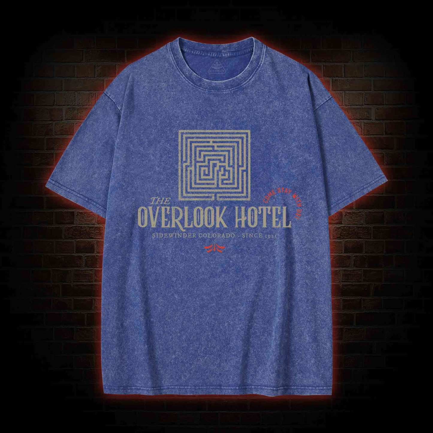 Overlook Hotel Washed T-shirt