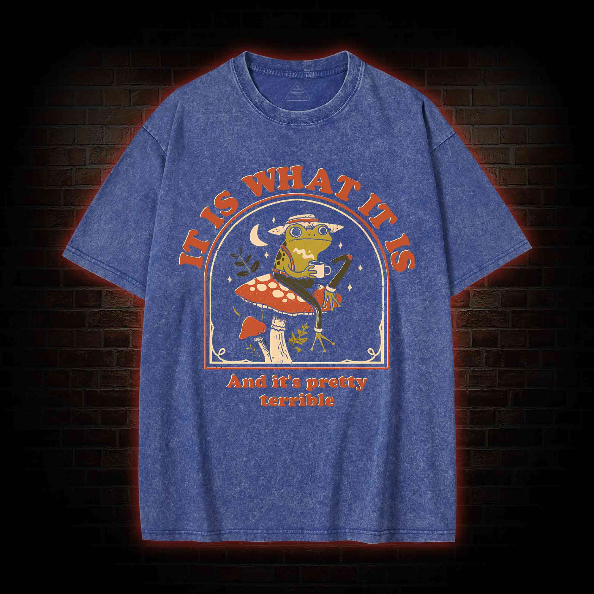It Is What It Is Washed T-shirt