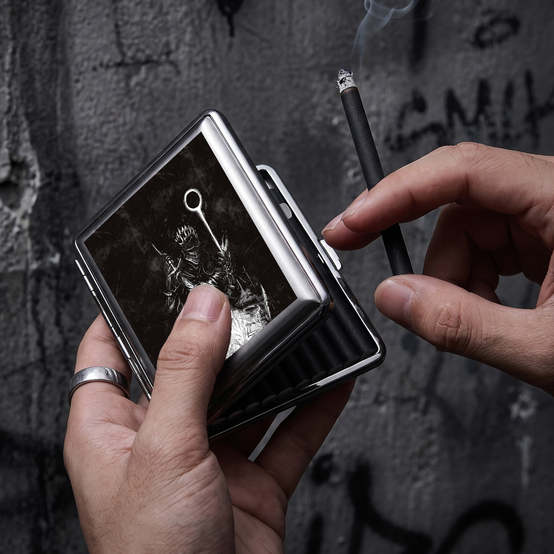 The Final One Compressed Cigarette Box