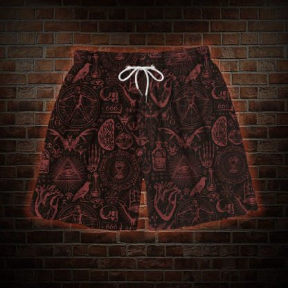 Occultism Mens Swim Trunks
