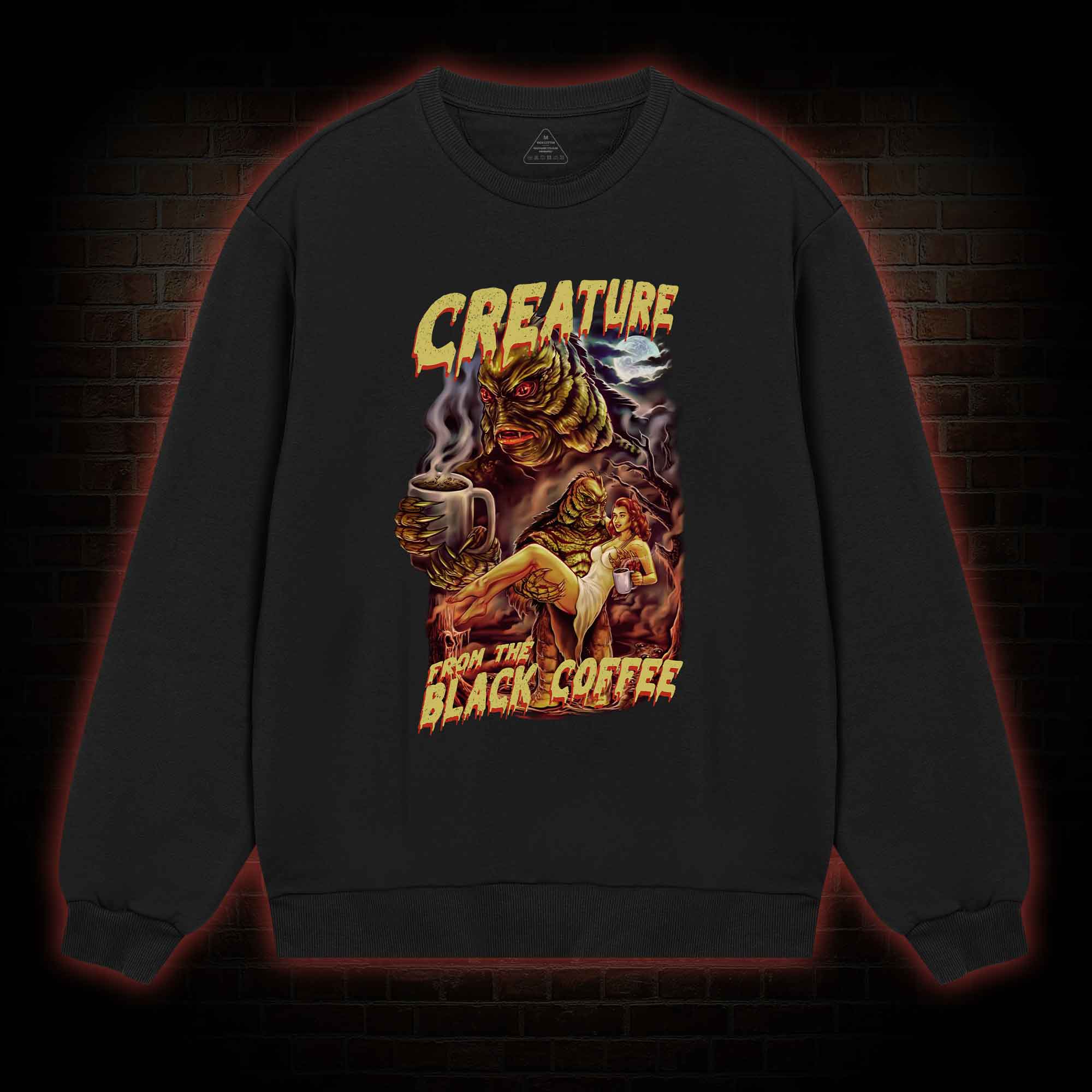 Creature From The Black Coffee Sweatshirt