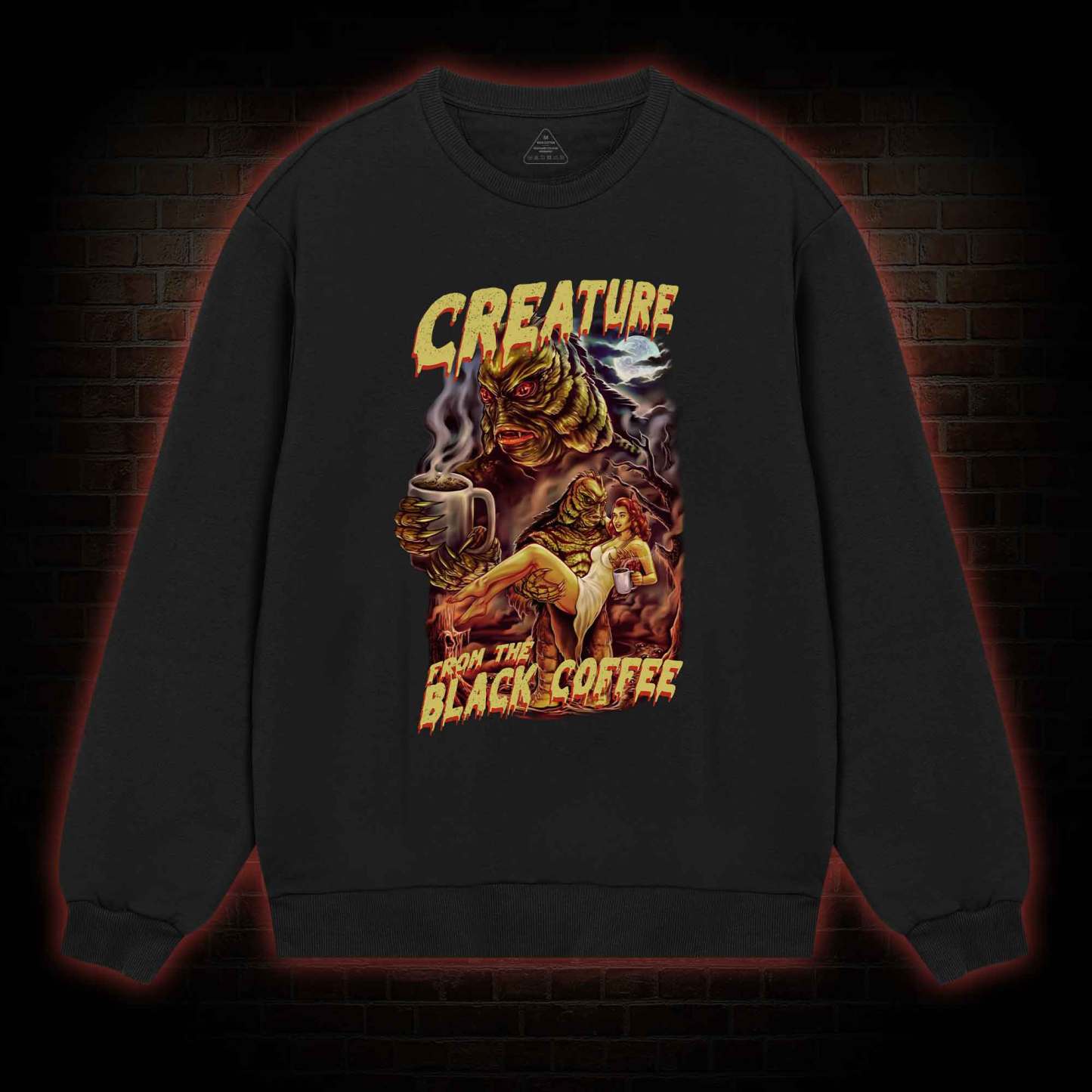 Creature From The Black Coffee Sweatshirt
