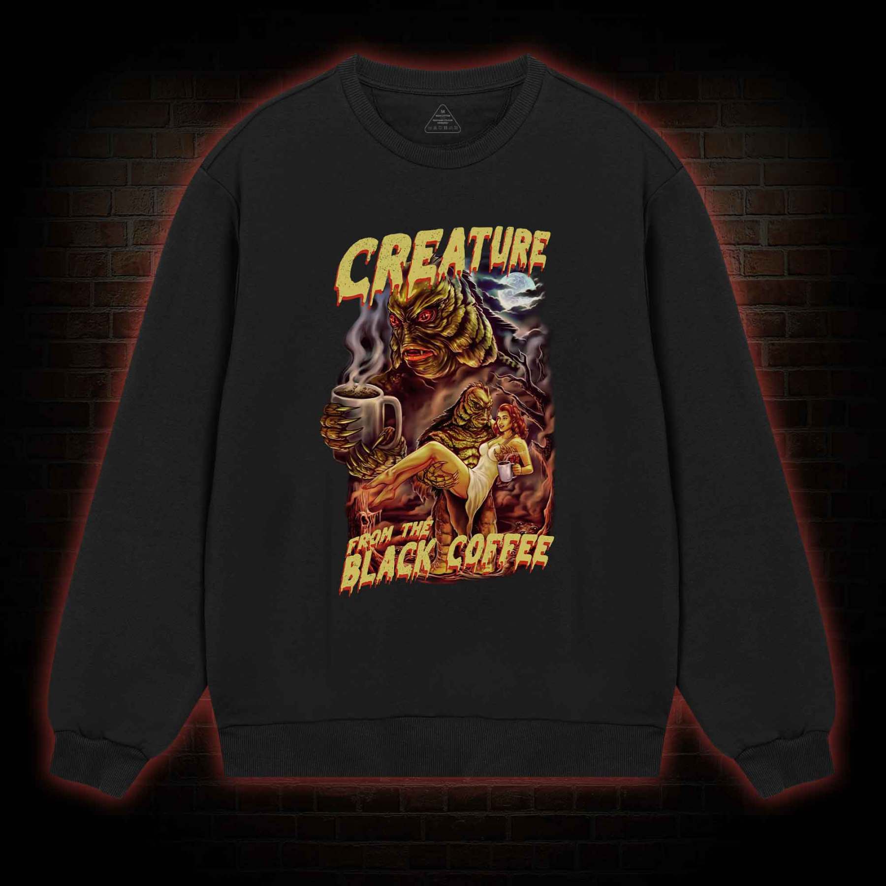 Creature From The Black Coffee Sweatshirt