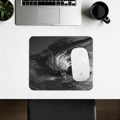 The Black Blade Mouse Pad