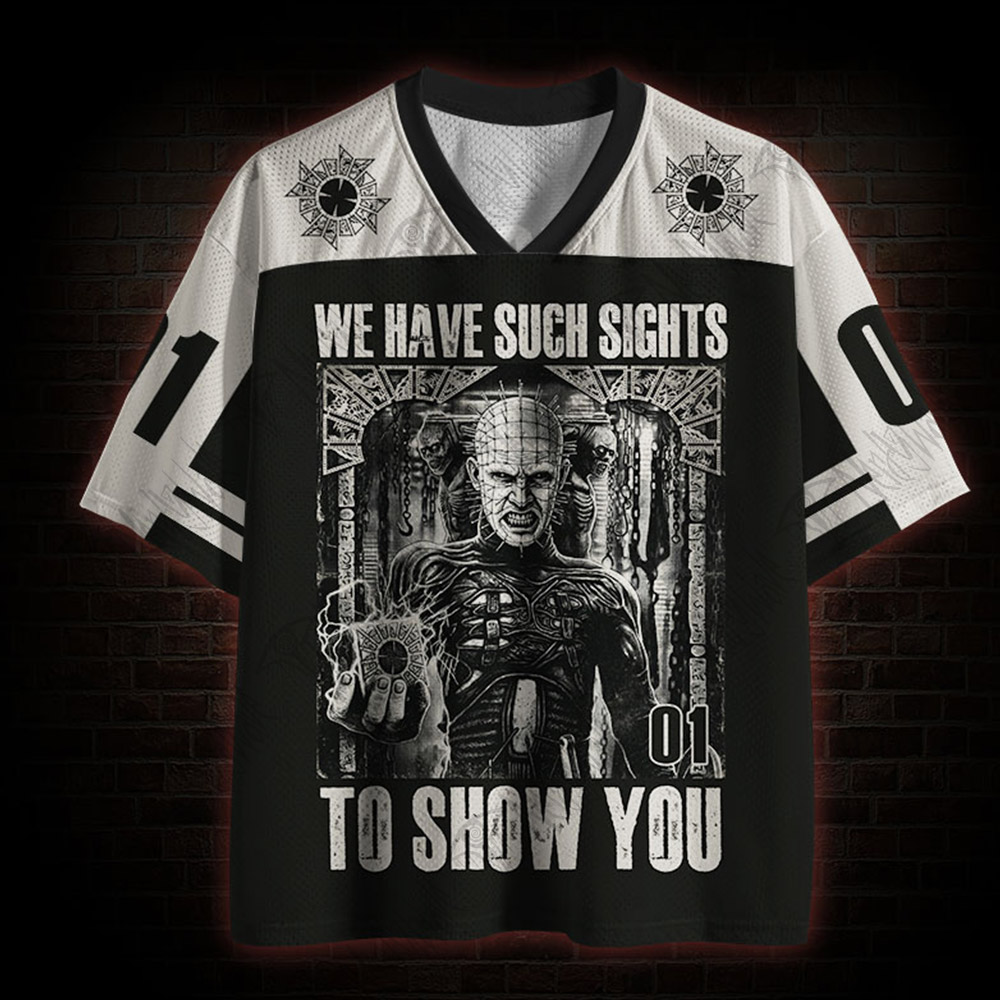 We have Such Sights to Show You Mesh Jersey