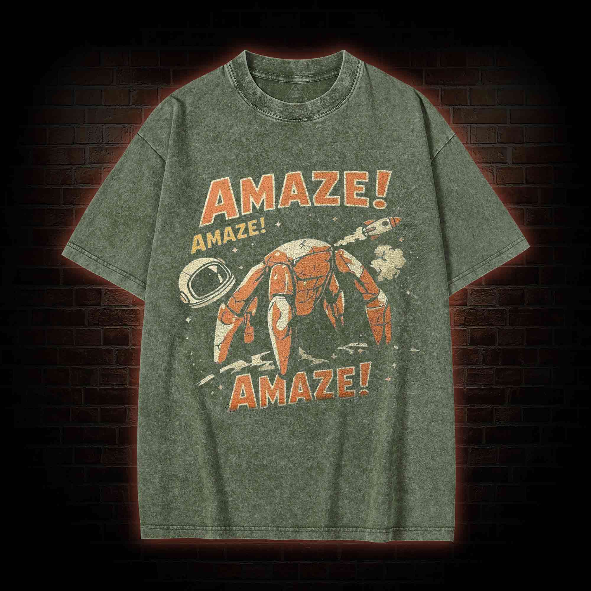 Amaze! Amaze! Amaze! Washed T-shirt