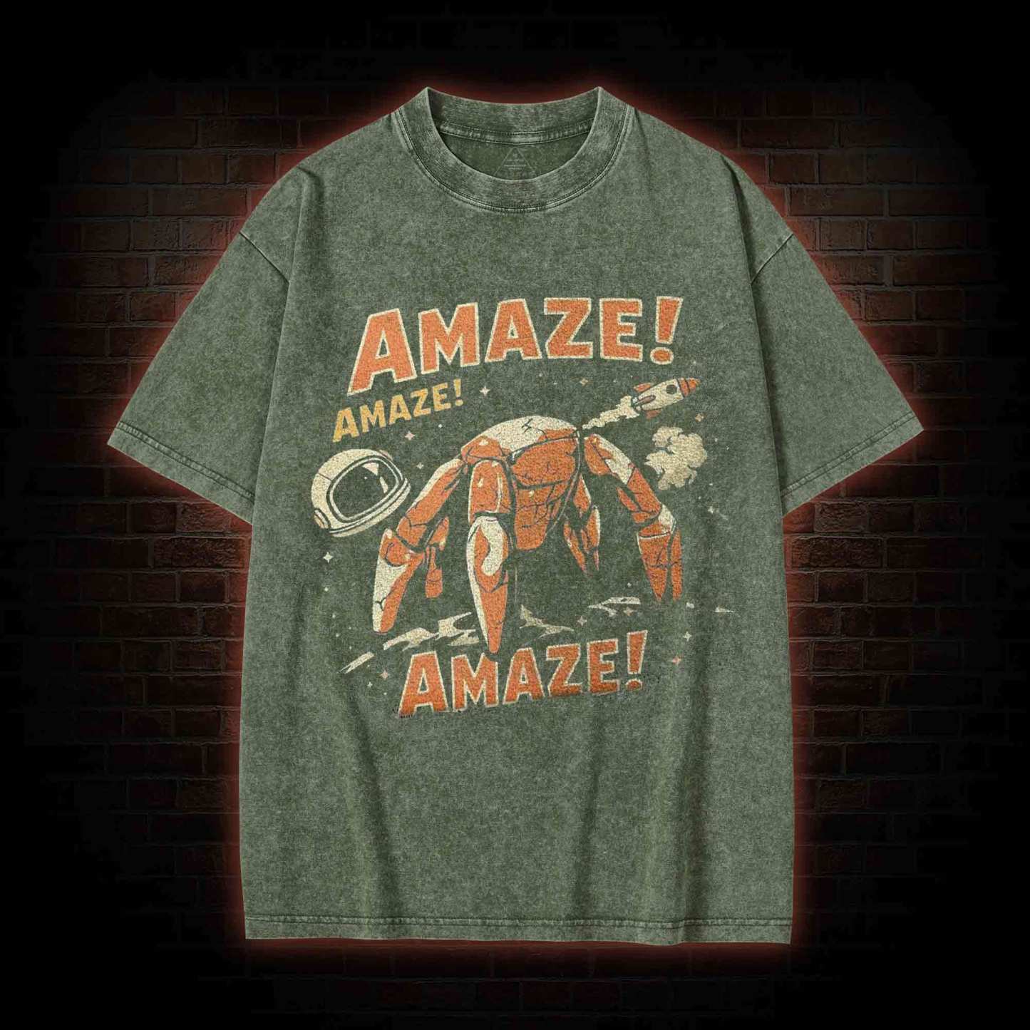 Amaze! Amaze! Amaze! Washed T-shirt