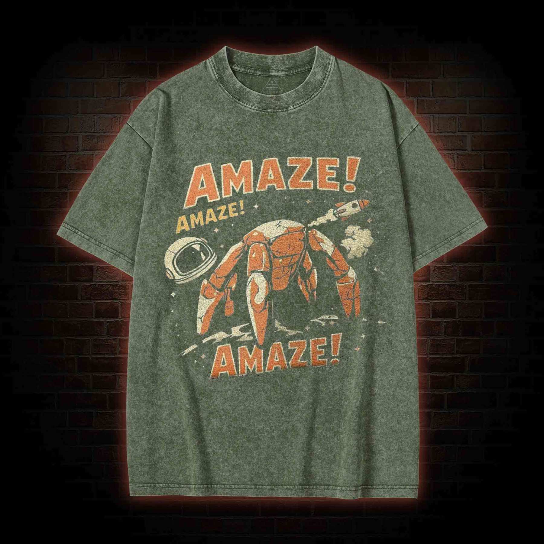 Amaze! Amaze! Amaze! Washed T-shirt