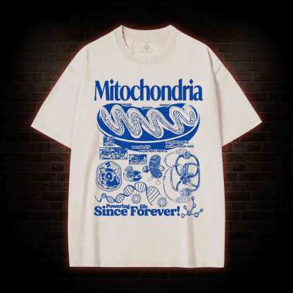 Mitochondria Vintage Washed T-shirt