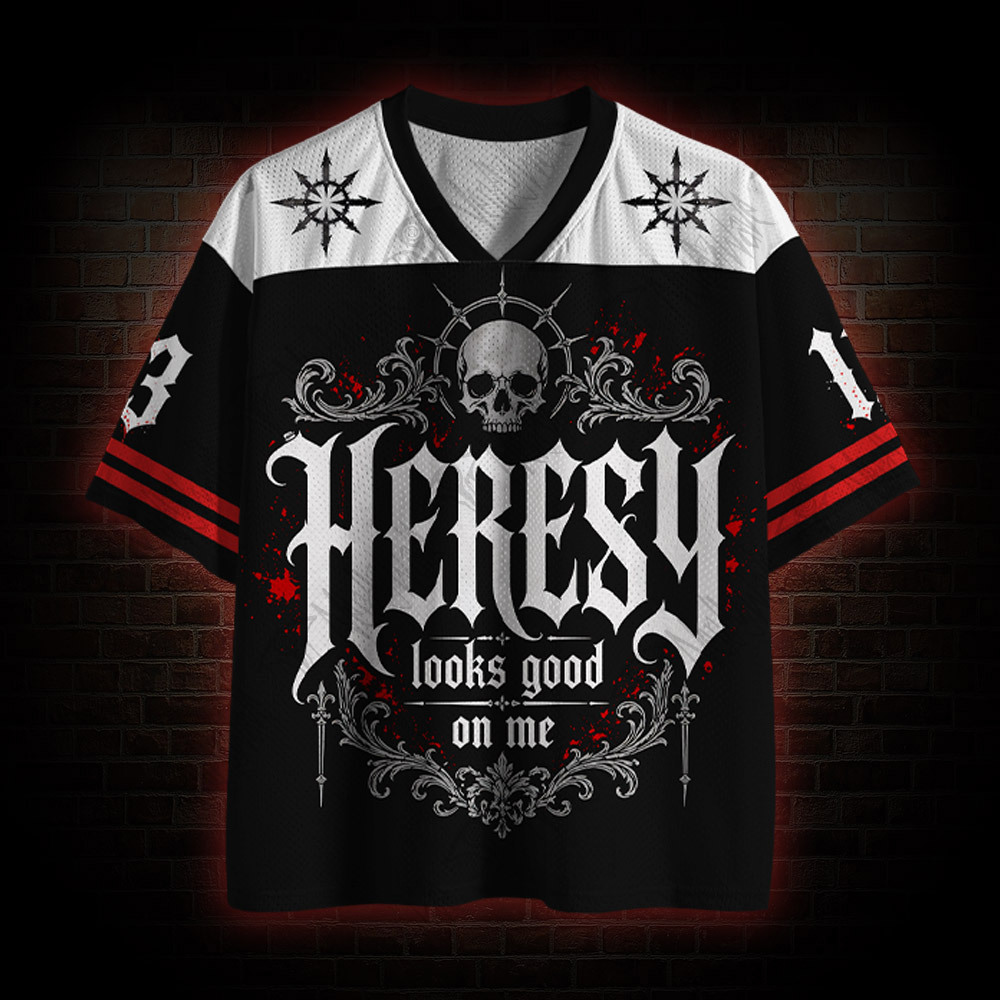 Heresy Looks Good on Me Mesh Jersey