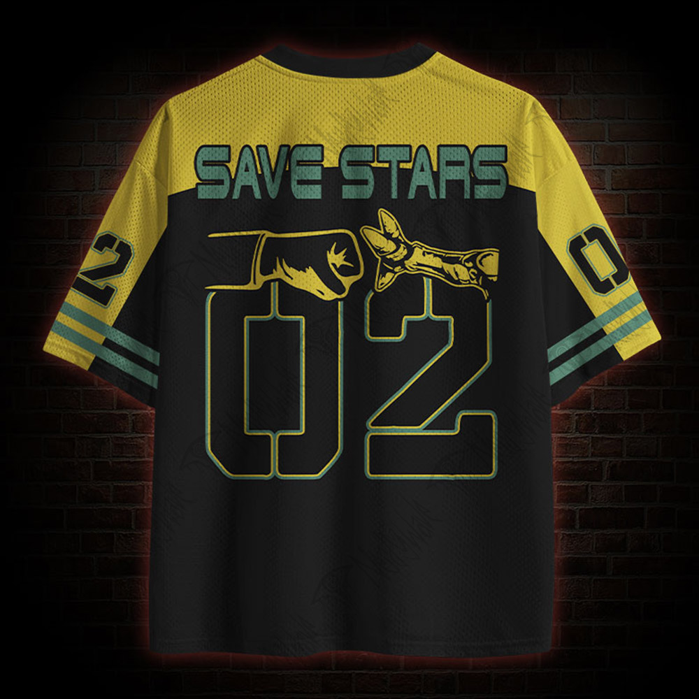 Save Stars Mesh Jersey