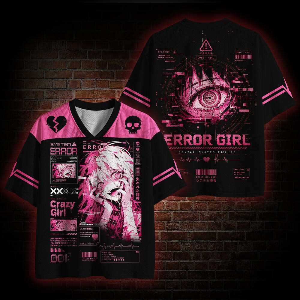 Crazy Girl Mesh Jersey