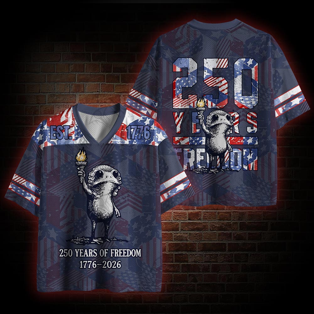Frog Freedom Since 1776 Mesh Jersey
