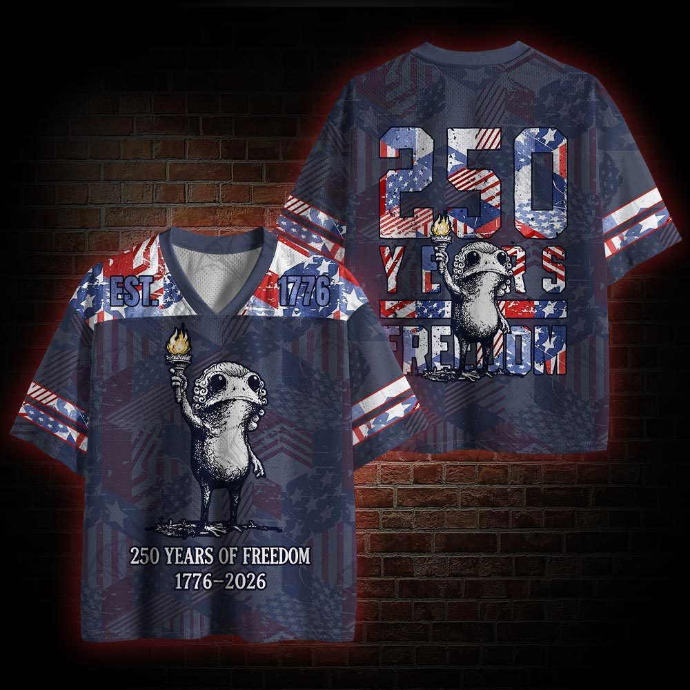 Frog Freedom Since 1776 Mesh Jersey