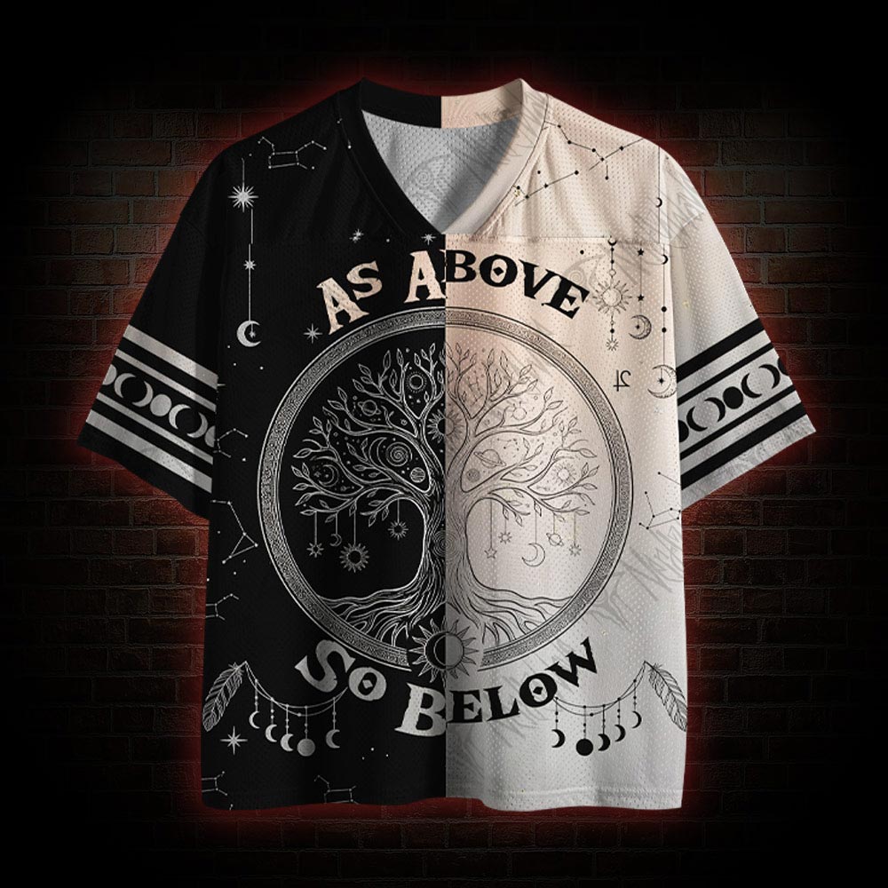 As Above So Below Occult Mesh Jersey