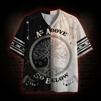 As Above So Below Occult Mesh Jersey