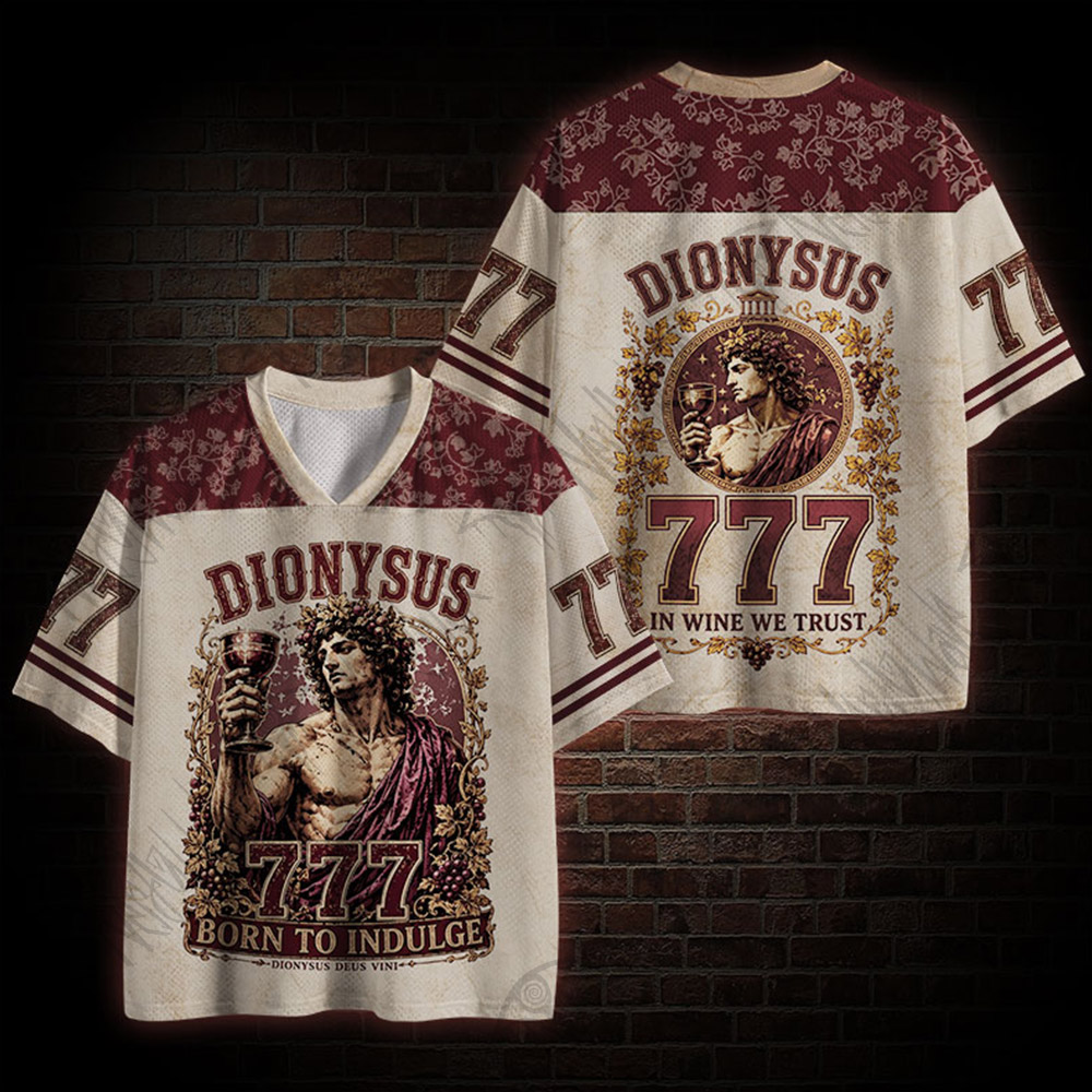 In Wine We Trust Mesh Jersey