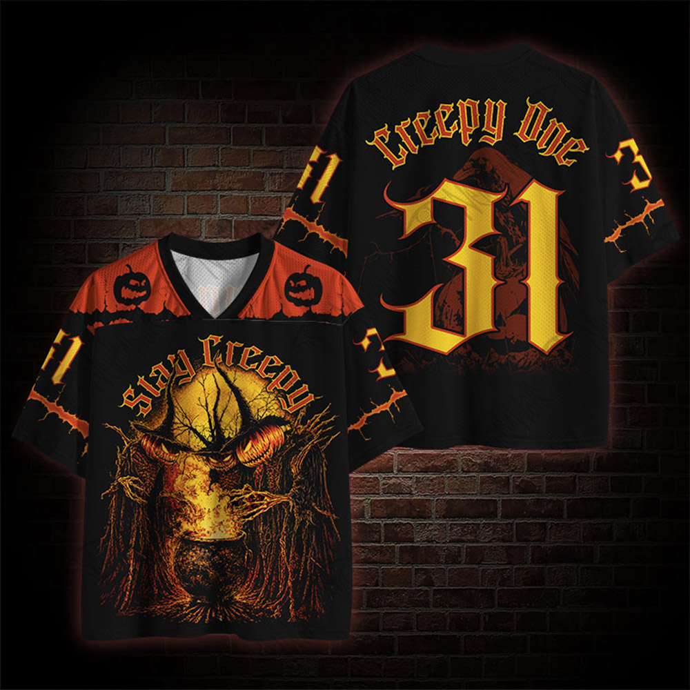 Stay Creepy Mesh Jersey