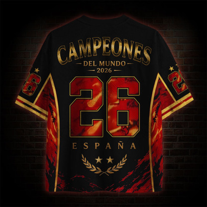 Spain Campeones Del Mundov Mesh Jersey