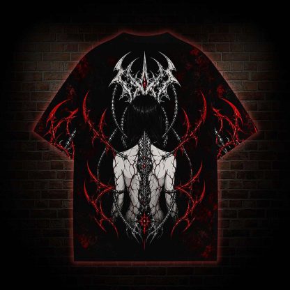 Thorn Blood Anime Maiden Eco Graphic T-shirt
