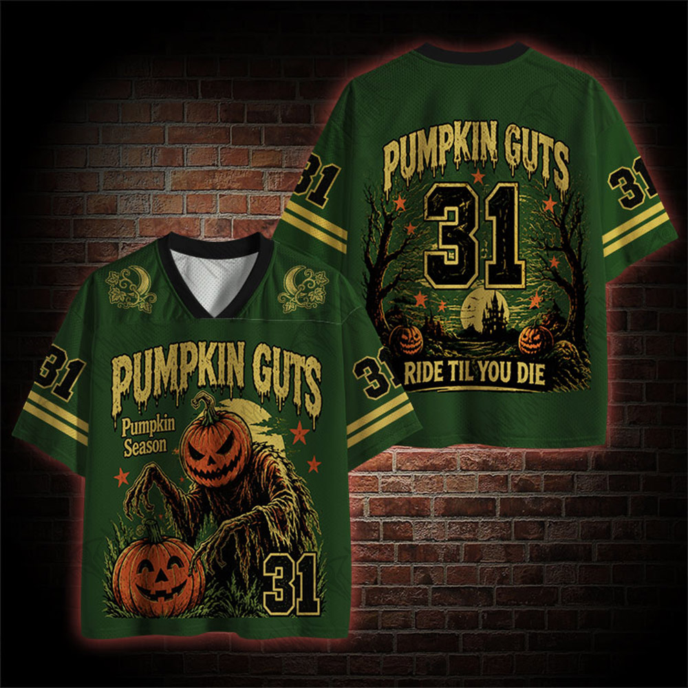 Pumpkin Guts Mesh Jersey