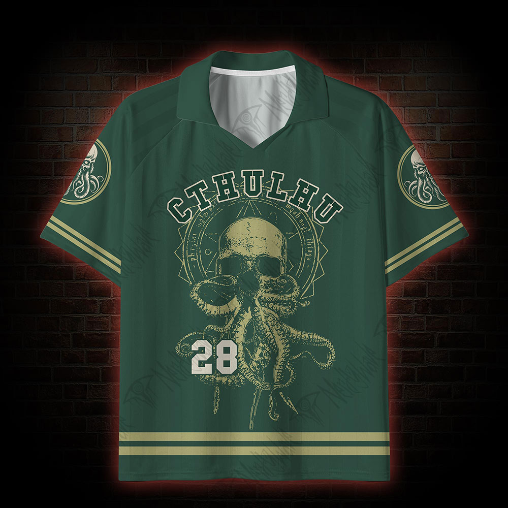 Cthulhu Vintage Collar Jersey