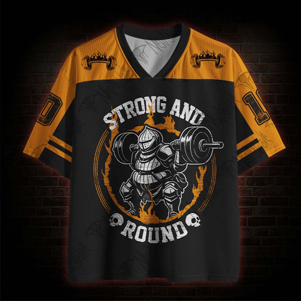 Strong and Round Mesh Jersey
