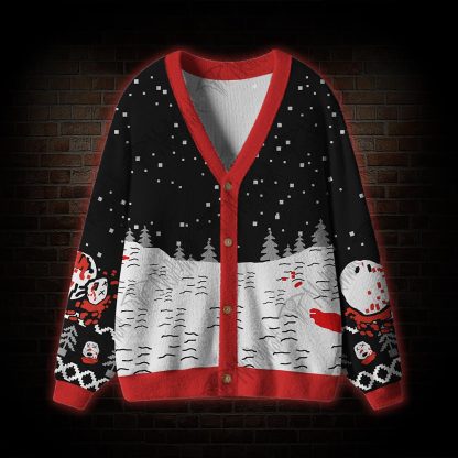 Killer Sonwman Cardigan Sweater