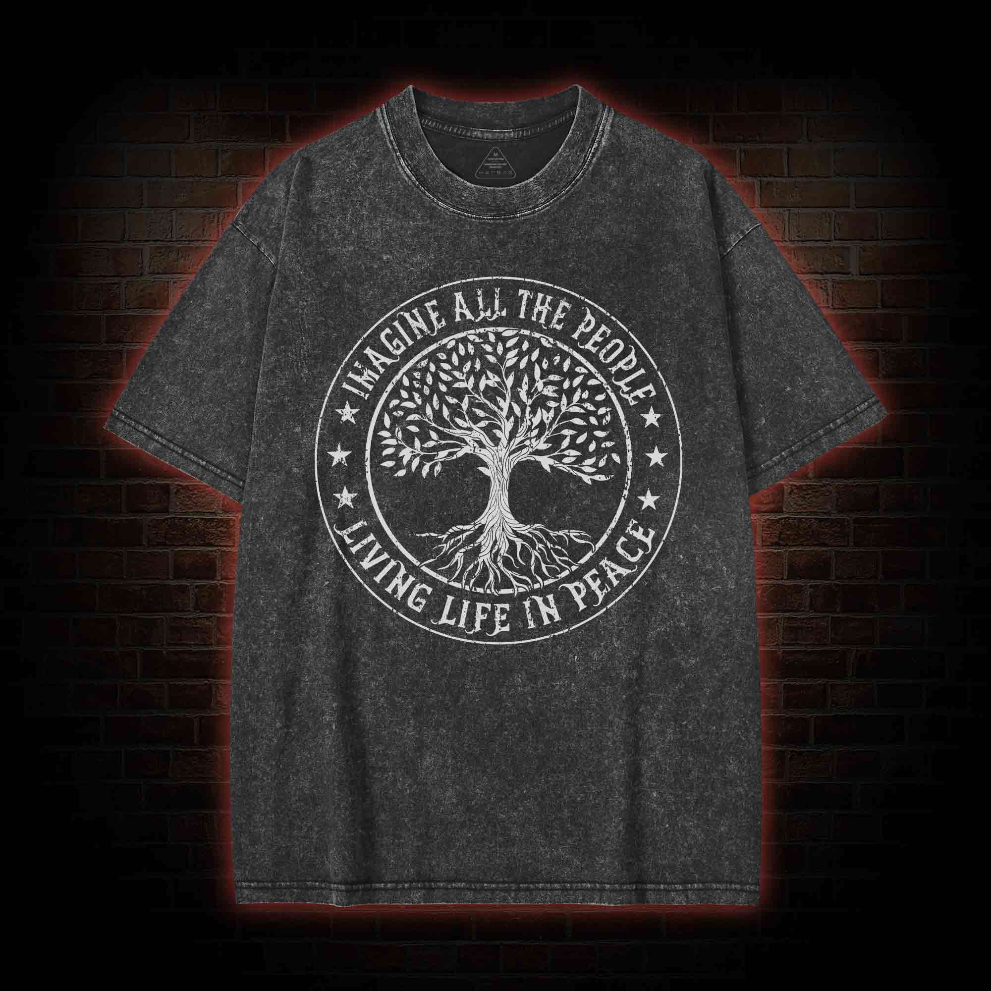 Peace Washed T-shirt