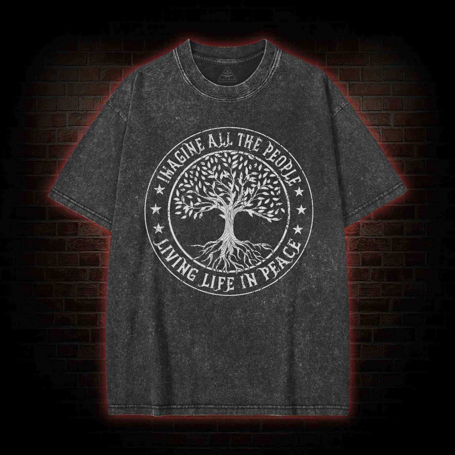 Peace Washed T-shirt