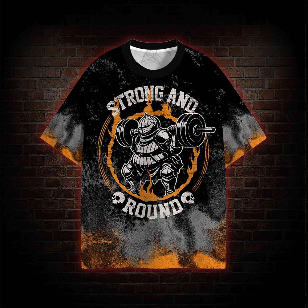 Strong and Round Graphic T-shirt