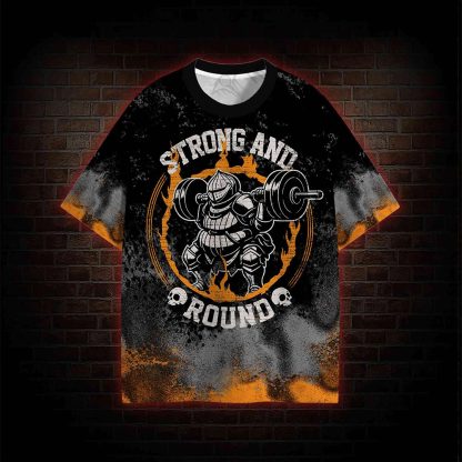 Strong and Round Graphic T-shirt