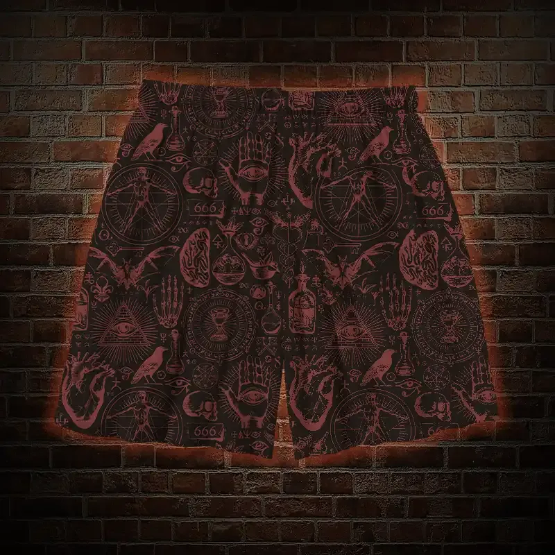 Occultism Mens Swim Trunks