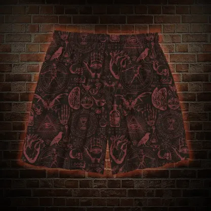 Occultism Mens Swim Trunks