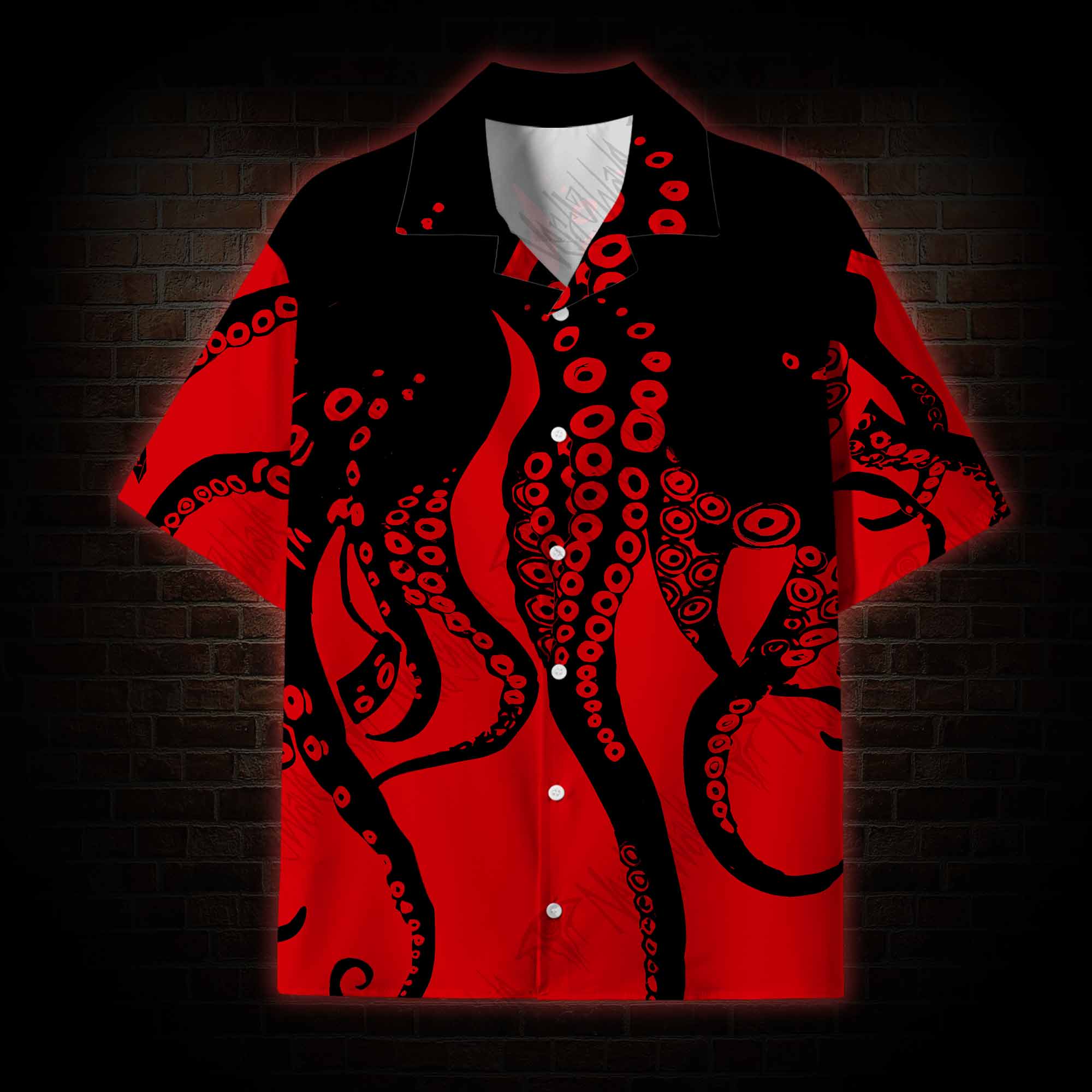 Tentacle Lightweight Hawaiian Shirt