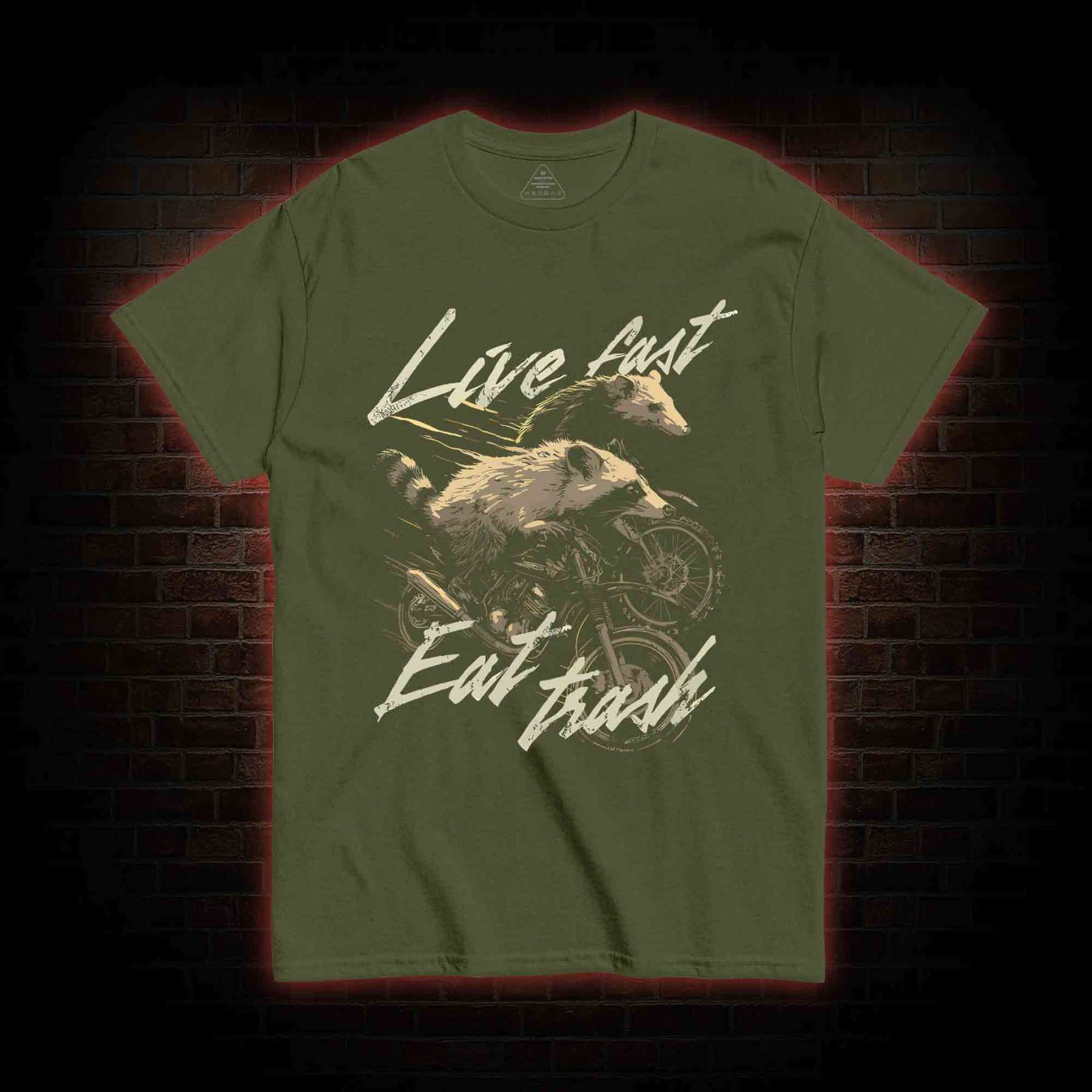 Live Fast Eat Trash T-shirt