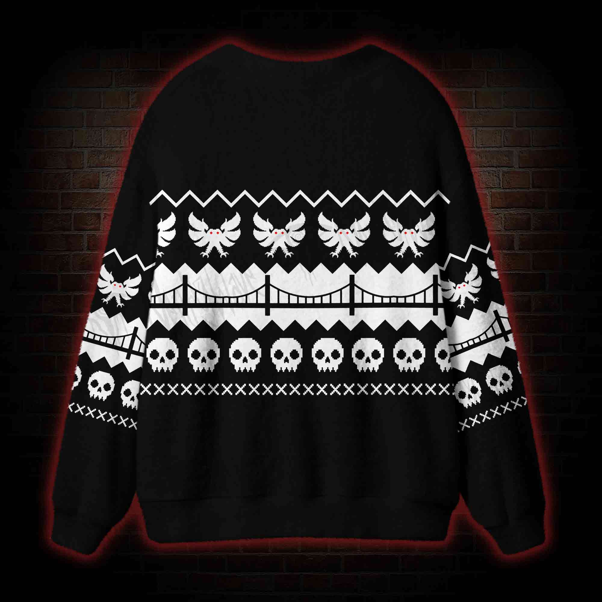 Mothman Cardigan Sweater