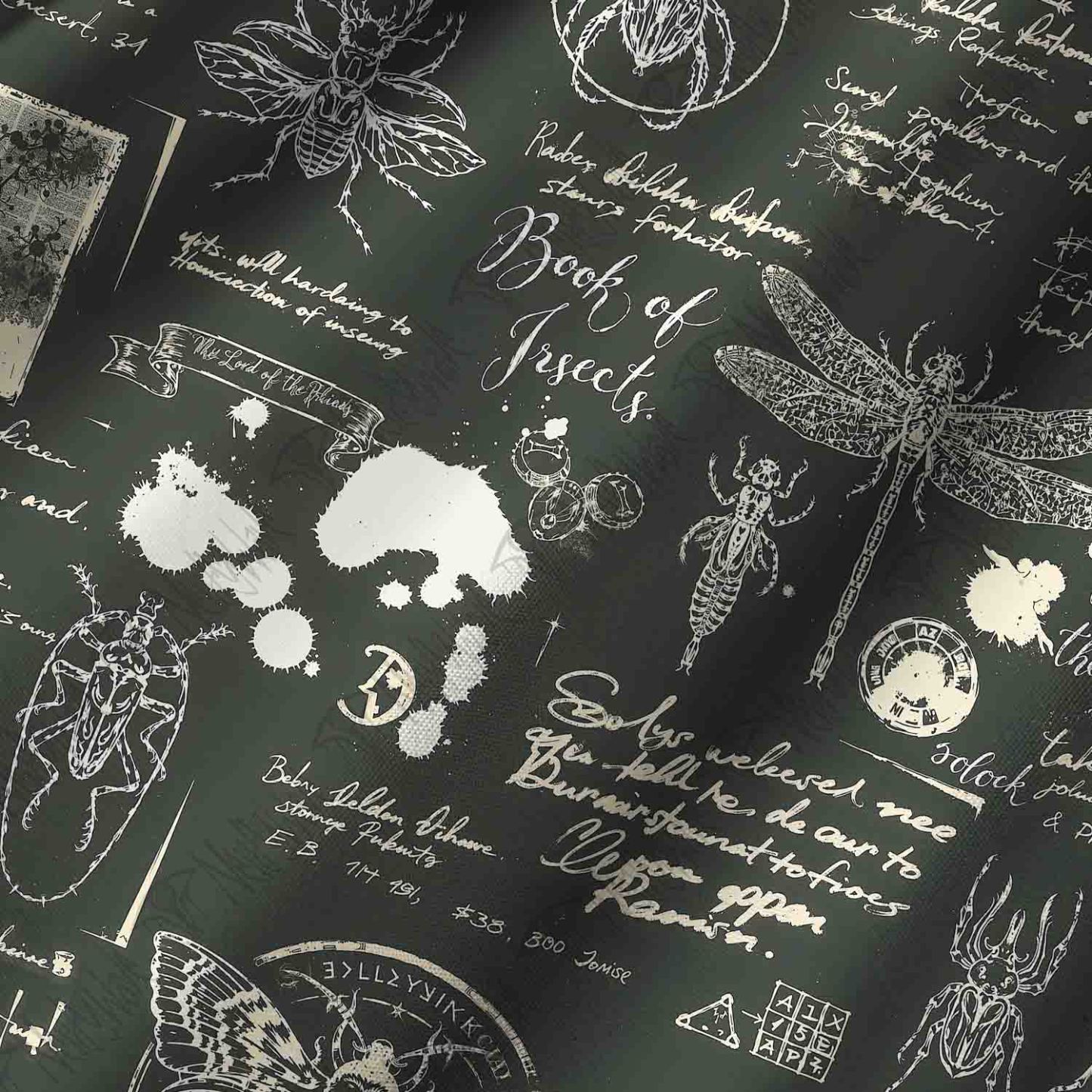 Retro Insects Lightweight Hawaiian Shirt