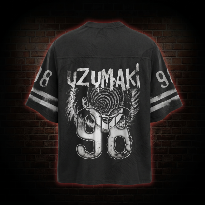 Vintage Horror Eyeball Oversized Jersey