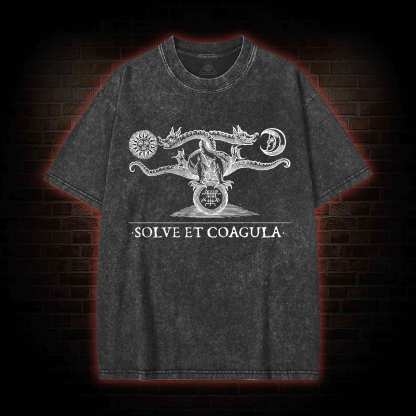 Solve Et Coagula Washed T-shirt