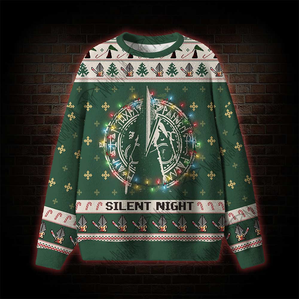 Silent Night Ugly Sweatshirts