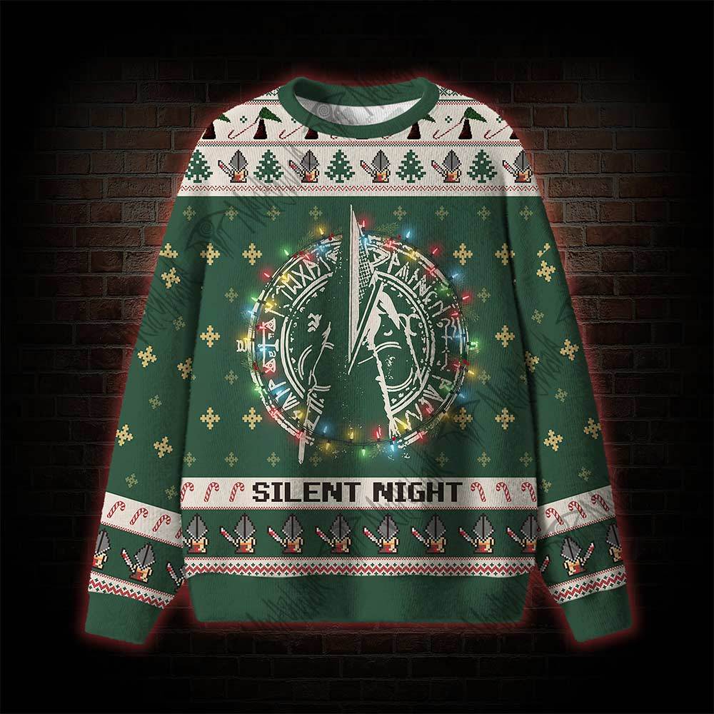 Silent Night Ugly Sweatshirts