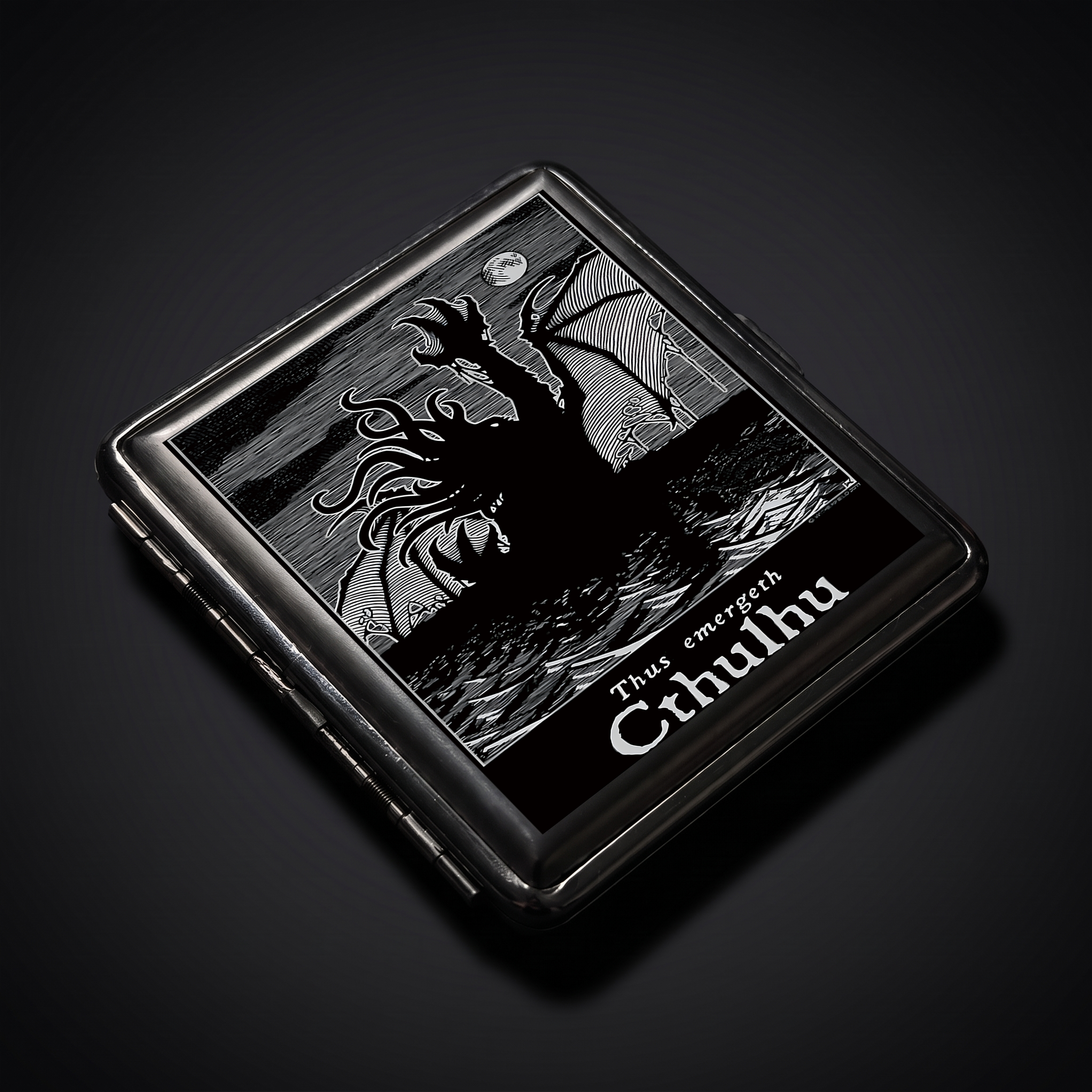 Thus Emergeth Cthulhu Compressed Cigarette Box