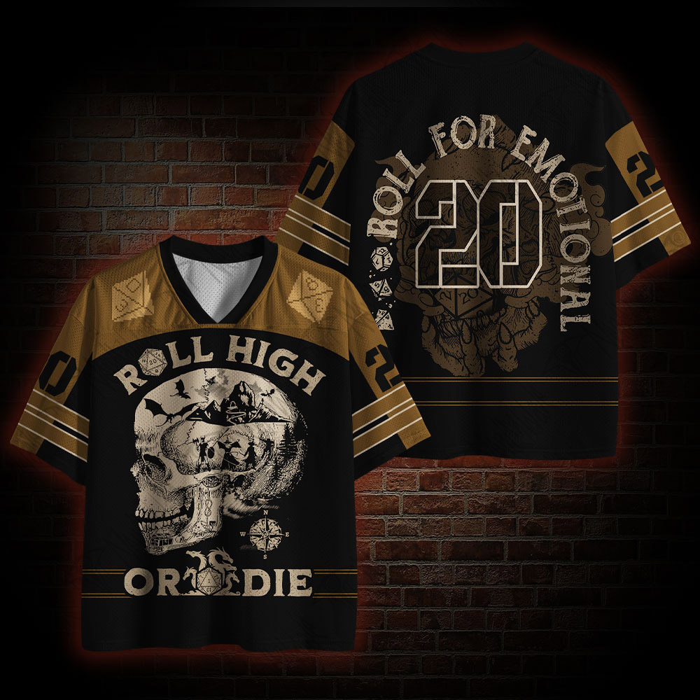 Roll High or Die Mesh Jersey