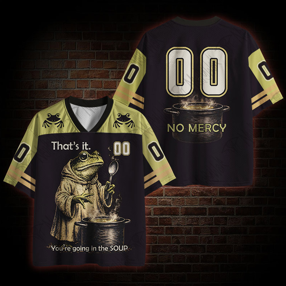 You're going in the Soup Mesh Jersey